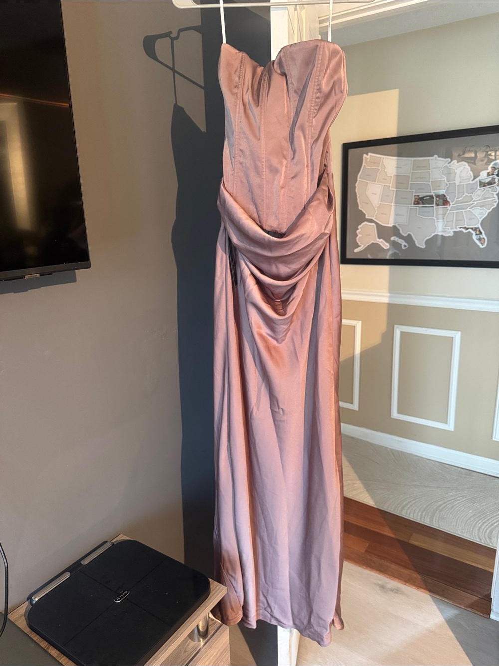 White Fox Love this feeling Mocha Dress